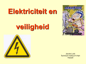 Elektriciteit en veiligheid