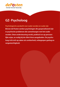 GZ- Psycholoog