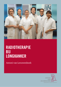 radiotherapie bij longkanker - NKI