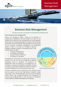 Business Rule Management - Agile Business Consultants