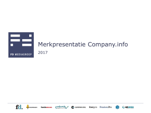 Merkpresentatie Company.info