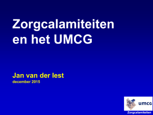 UMCG - Open in de zorg