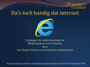 EID - Seniornet Vlaanderen