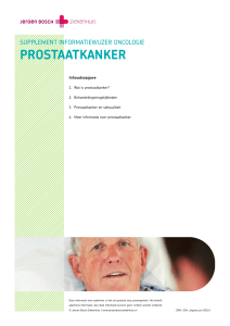 Prostaatkanker - Jeroen Bosch Ziekenhuis