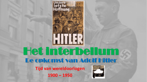 05 Het interbellum - De opkomst van Hitler