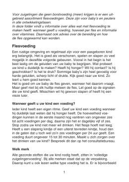 zuigelingenvoeding merken