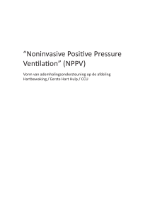 “Noninvasive Positive Pressure Ventilation” (NPPV)