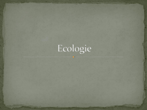 Ecologie - Kiwi Biologie