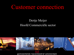 Customer excellence - The Customer Connection