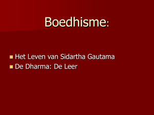 Boeddhisme - KU Leuven