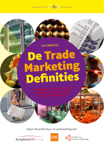 De Trade Marketing Definities