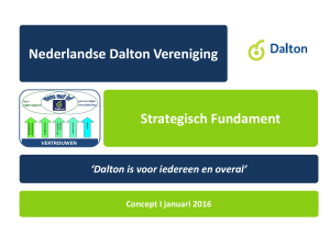 PowerPoint-presentatie - Daltonregio Groot Zwolle