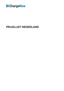 prijslijst nederland