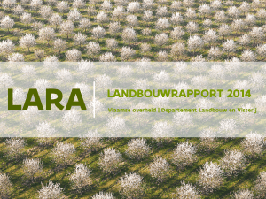 lara landbouwrapport 2014 - Gebruikersaccount | Departement