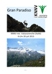 verkleind 2013 KNNV Gran Paradiso eindverslag