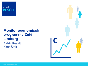 Monitor economisch programma Zuid-Limburg