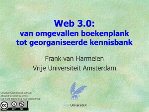Web 3.0 - Vrije Universiteit Amsterdam