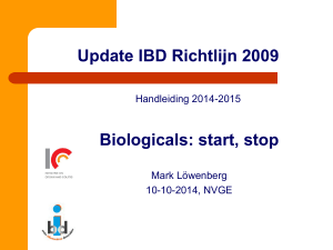Biologicals: start, stop