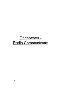 Radio Communicatie