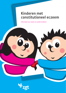 Kinderen met constitutioneel eczeem, informatiemap