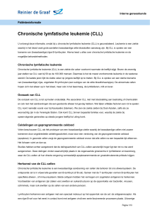 Chronische lymfatische leukemie (CLL)