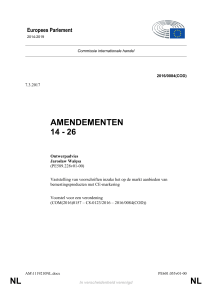 Amendementen 14