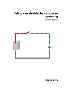 Deling van elektrische stroom en spanning
