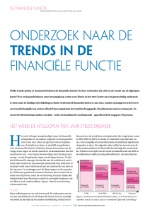 onderzoek naar de trends in de financiële functie