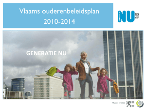Vlaams ouderenbeleidsplan 2010 - 2014