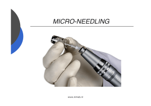 Microneedling presentatie
