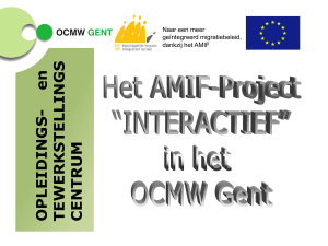 “INTERACTIEF” in het OCMW Gent