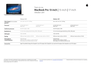 MacBook Pro 13-inch | 15-inch | 17-inch