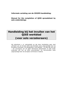 Nederlandse vertaling handleiding QIS5 spreadsheet _versie–