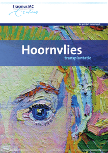 Hoornvlies (cornea) transplantatie