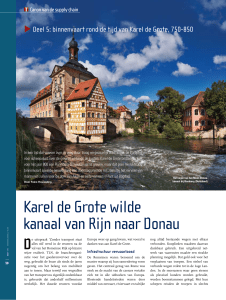 Karel de Grote wilde kanaal van Rijn naar Donau