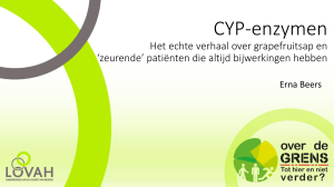 CYP-enzymen - het echte verhaal over grapefruitsap en