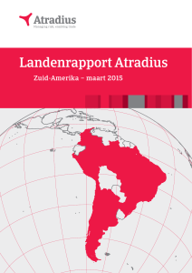 Landenrapporten Zuid-Amerika 2015