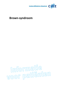 Brown-syndroom