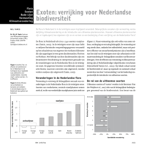 Exoten: verrijking voor Nederlandse biodiversiteit