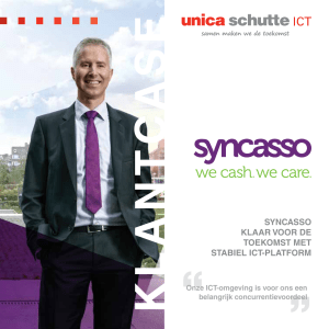 van Syncasso - Unica Schutte ICT