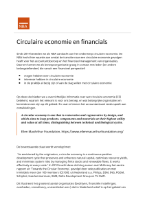 Circulaire economie en financials