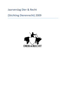 Jaarplan Dier en Recht (Stichting Dierenrecht) 2008