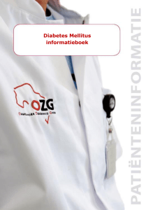 Diabetes Mellitus informatieboek - Ommelander Ziekenhuis Groningen