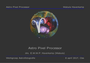 Astro Pixel Processor - starry