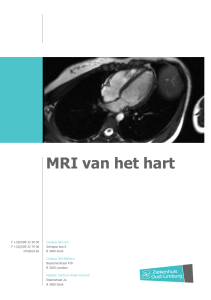 MRI van het hart - Ziekenhuis Oost