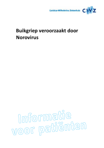 Buikgriep veroorzaakt door Norovirus
