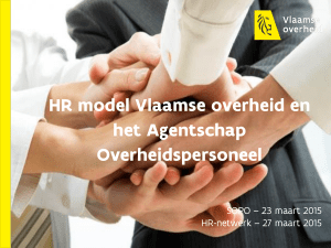HR model Vlaamse overheid * AgO 2.0