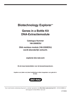 genes in a bottlevertaald A2.indd - Bio-Rad