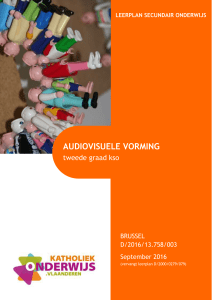 audiovisuele vorming - VVKSO - ICT