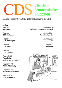 Dialoog: Tijdschrift van CDS Nationaal-Jaargang `08